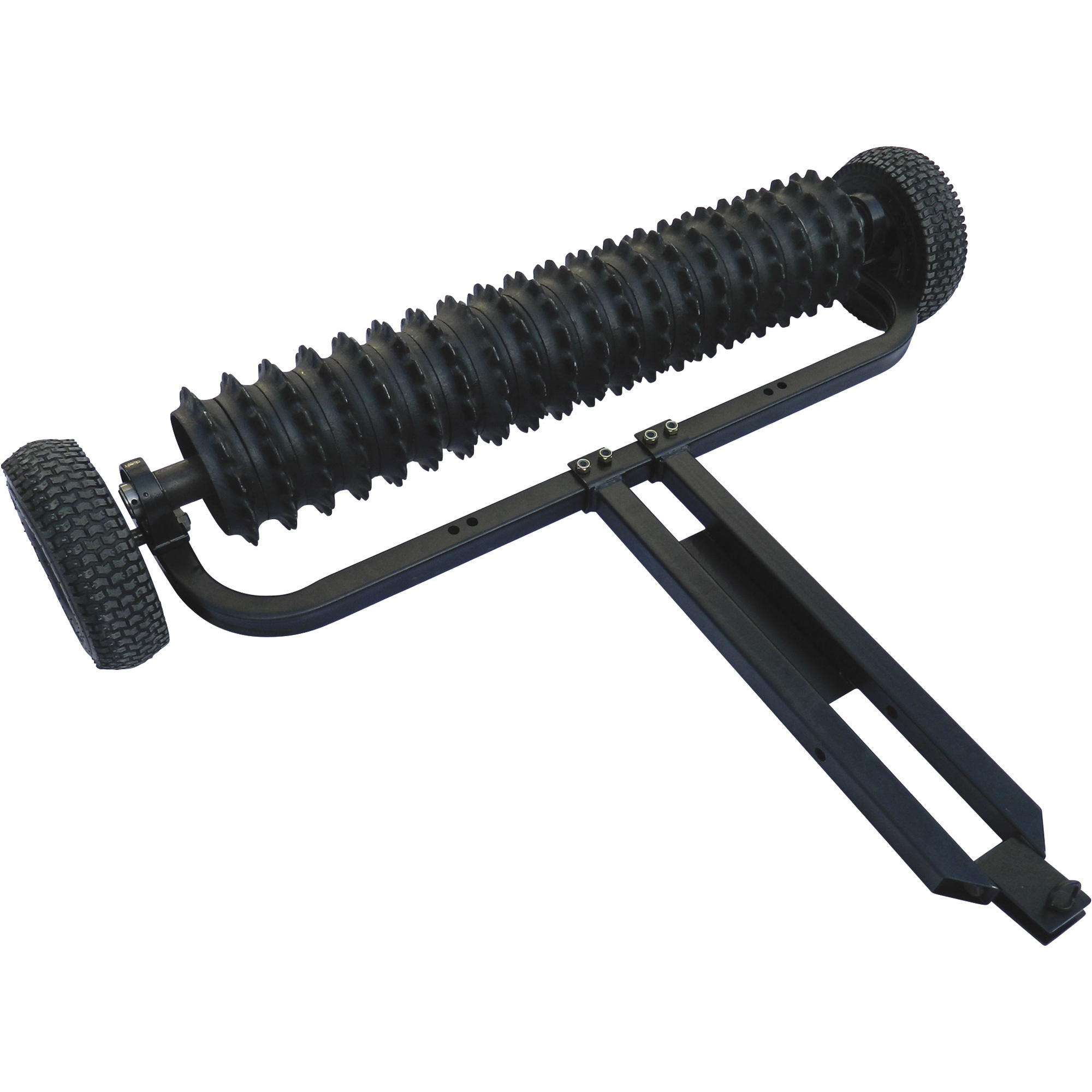 Field Tuff Cultipacker - 48in. Width, 9.5in. Dia. Cast Iron Wheels, Pneumatic Tires